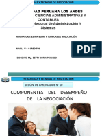 Componentes Del Desempeño de La Negociacion