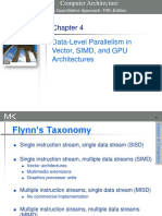 Data-Level Parallelism in Vector, SIMD, and GPU Architectures