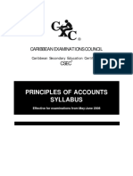 CSEC Principles of Accounts