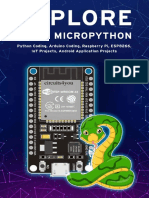 EXPLORE ESP32 MICROPYTHON - Python Coding, Arduino Coding, Raspberry Pi, ESP8266, IoT Projects, Android Application Projects