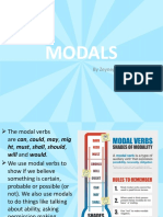 Modals: by Zeynep Rabia Kaplan