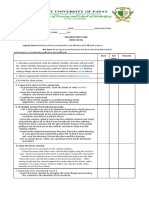 Tracheostomy Care Checklist