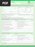 Adult New Patient Forms