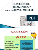 Adquisición de Medicamentos Y Dispositivos Médicos