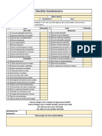 Checklist Operação e Manutenção de Autobetoneira