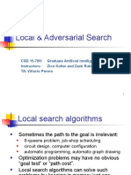 Local Adversarial Search