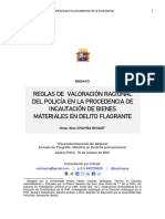 CHAYÑA, O. (2021) - Ensayo. Reglas de Valoración Racional Policial para La Incautación de Bienes. Juliaca, Perú