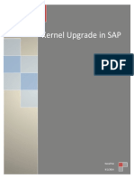 Kernel Upgrade in SAP: Kunal Rai 9/2/2014