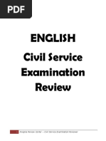 English Reviewer For CSE Part 1