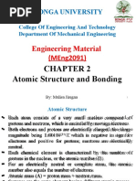 Bonga University: Engineering Material (Meng2091)