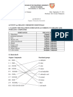 ACTIVITY 5 Organic Chemistry Essentials (Guarino-BSN 101)