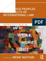 Indigenous Peoples and International Law