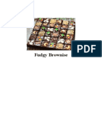 Jobsheet Brownise Fudgy