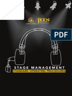 BUKU STAGE MANAGEMENT STANDARD OPERATING PROCEDURES (S.O.P) JKKN (Official)