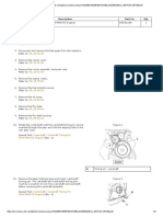 Before Removal: Special Tools Description Part No. Qty