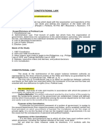 Module 1: Week 1 Constitutional Law