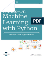 Hands On Machine Learning With Python Concepts and Applications For Beginners - John Anderson 2018