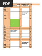 Year3 Semester 2 2021 TEST SCHEDULE Final