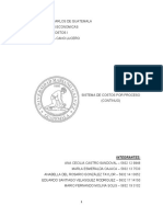 Sistema de Costos Por Proceso