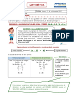 Matematica 07-10 2021