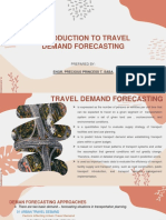 Travel Demand Forecasting