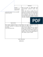 Greenwich SWOT Analysis