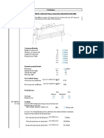 References Calculations Bridge Abutment Curtain Wall Analysis and Design (Bs 5400)