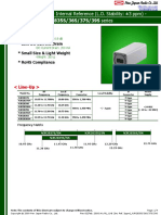 Ku-Band PLL LNB - Internal Reference (L.O. Stability: 3 PPM) - MODEL No. NJR2835S/36S/37S/39S Series