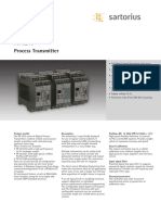 PR 5210 Process Transmitter: Description Product Profile Profibus-DP, 12 Mbit (PR 5210/00 + /11)