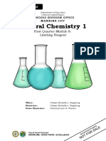 Q1 M8 SHS - General-Chemistry-1 - Limiting-Reagent