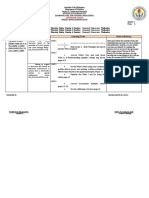 Day and Time Learning Competency Learning Tasks Mode of Delivery