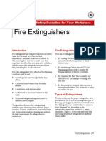 Fire Extinguishers: A Health and Safety Guideline For Your Workplace