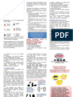 Triptico Protocolos de Bioseguridad Covid19