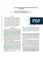 Spatial Temporal Graph Convolutional Networks For Skeleton-Based Action Recognition