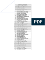 Nomina de Estudiantes