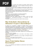 Salmo 91 É Usado Por Muitos Como Amuleto de Proteção