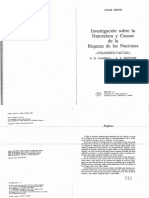 2.2 SMITH Adam (1776) (1988) - Investigación Sobre La Naturaleza y Causas de La Riqueza de Las Naciones (Caps. Sel.)