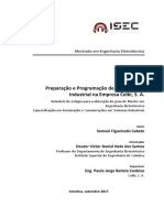 Preparação e Programação de Manutenção Industrial Na Empresa Celbi, S. A