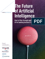 The Future of Artificial Intelligence: How To Filter Through Applications of AI For Banking Business Transformation