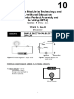 Learner's Module in Technology and Livelihood Education: Electronics Product Assembly and Servicing (EPAS)