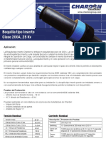 Inserto OCC 200A-25kV Chardon - R1