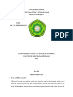 Kelompok 2 - Proposal Terapi Keperawatan Anak