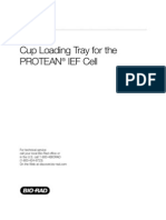 Cup Loading Tray For The Protean IEF Cell