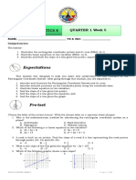 Expectations: Mathematics 8 Quarter 1 Week 5