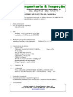 Relatorio de Inspecao de Caldeira Amadek