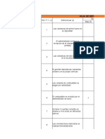 Hoja de Deficiencias Primax