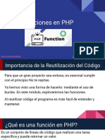 Funciones en PHP