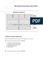 Inside The 8086 Central Processor Unit (CPU) : General Purpose Registers