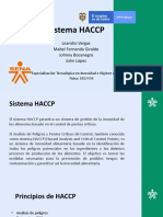 Sistema Haccp