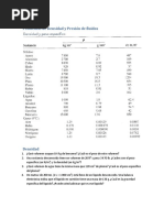 Problemas de Densidad y Presión